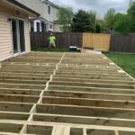preparing deck