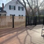 deck w/ fence