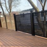 deck w/ fence