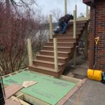 stairway to deck